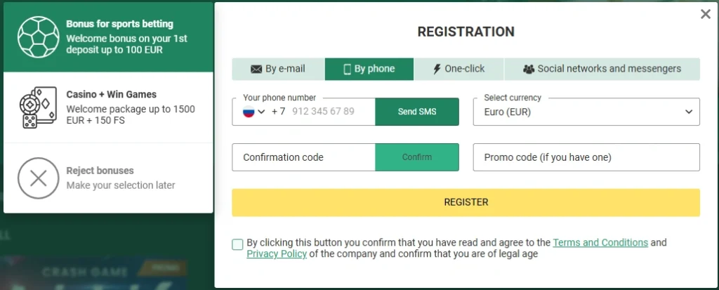 lucky jet Registration